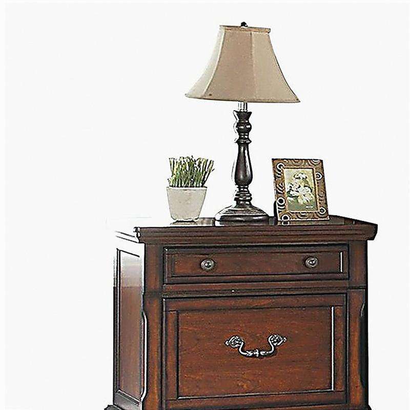 Mobilier de chambre à coucher avec placage en contreplaqué traditionnel