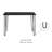 Rankin Desk with Hairpin Legs - Modern Industrial Style - Woodgrain-Look and Steel Accent-68462421
