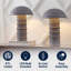 Lampe de table DEL Cremini 17,5 po-470102436