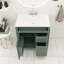 Meuble-lavabo simple 30 po avec plateau en résine Shilee-787780547