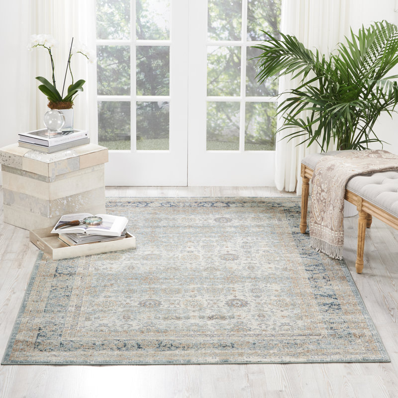 Beckner Oriental Area Rug, Rectangle 160 x 231cm