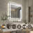 Wall Mount Anti-Fog Oversized Frameless Lighted Bathroom Mirror/ LED Bathroom Mirror-628156374-628156377