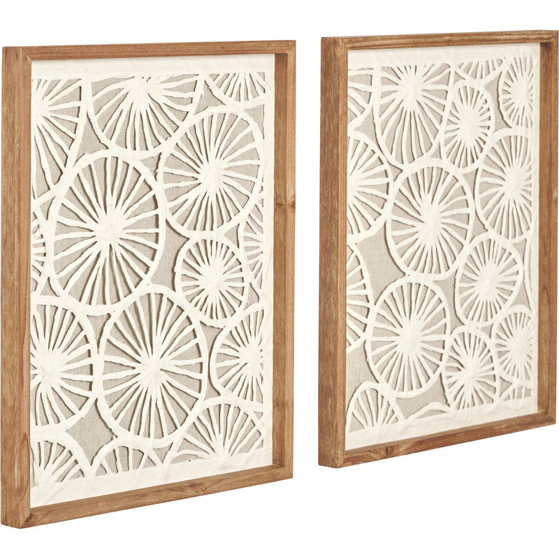2 Piece Closed Corner Frame Set on Canvas