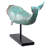 Folk Art Whale Sculpture