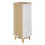 Finn 128cm H X 45cm W Solid Wood And Wooden Composite Materials Kids Bookcase