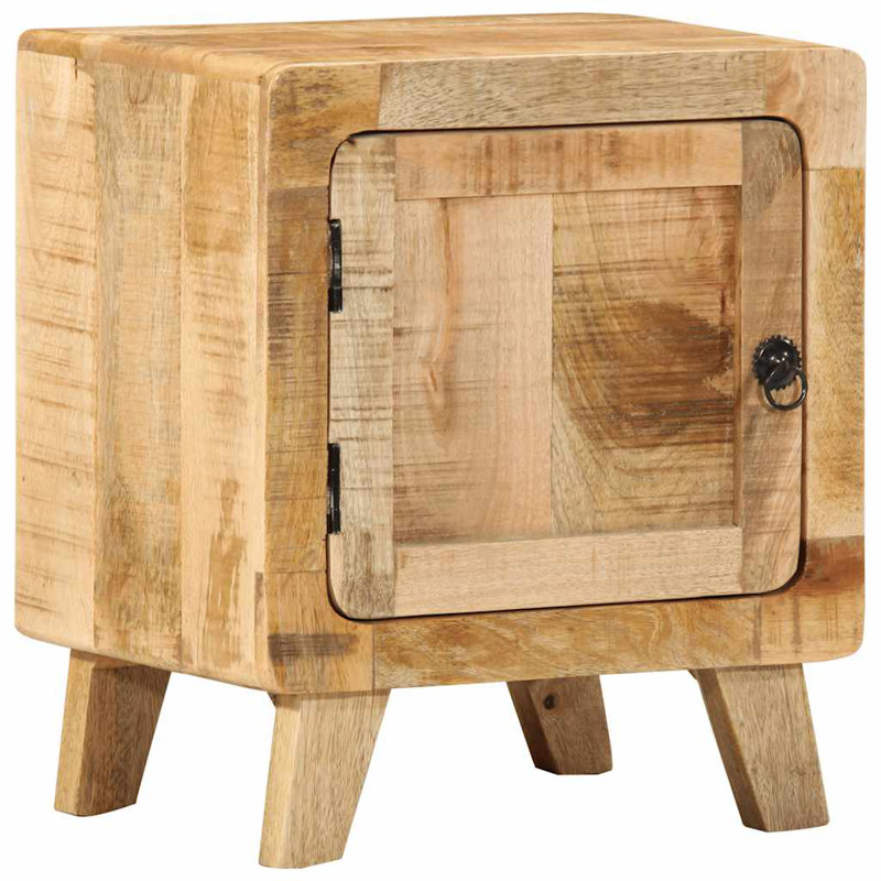 40cm W Solid Wood Bedside Table