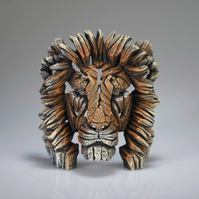 Figurine de buste de lion miniature Enge