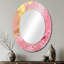 Miroir mural rose et doré - Émergence d'energies III - Rose-2078014222