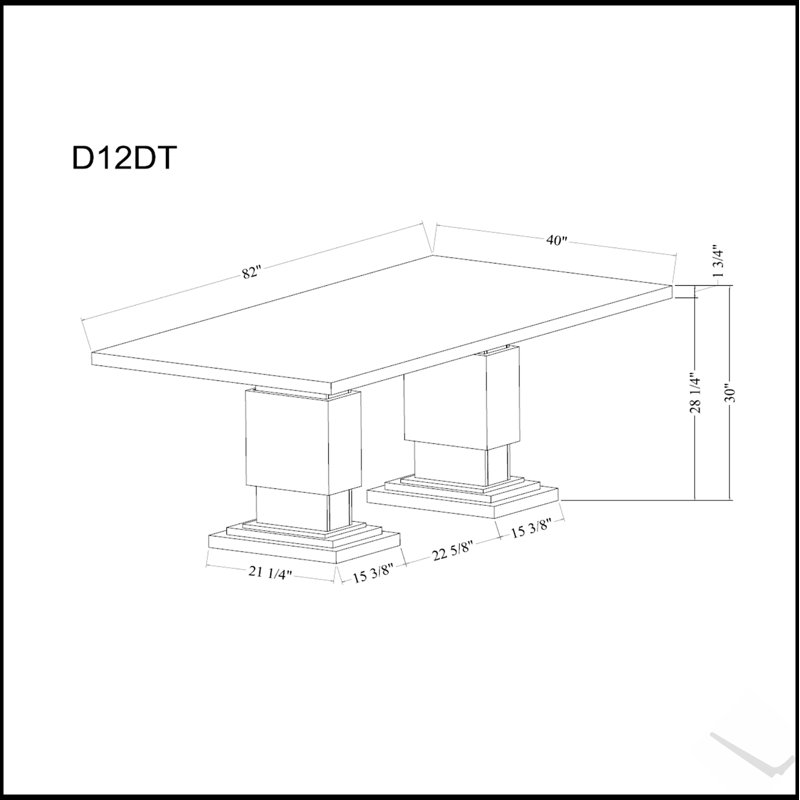 Table de salle à manger Stacey, Gris clair/beige, Bois d'hévéa