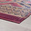 Tapis géométrique rectangulaire en polypropylène tressé à la machine 4 pi x 5 pi 11 po Arbadella-1609970028