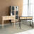 Rattan 2-Drawer Console Table - Black/Rattan