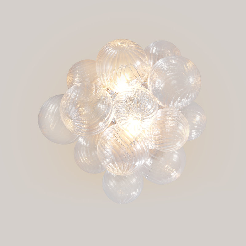 17 In. 2-Light Wall Sconce, Vanity Light, Modern Wall Light For Living Room, Bathroom, Bedroom, Silver
