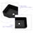 16"X12" Black Ceramic Rectangular Vessel Bathroom Sink