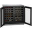 62 Bottle 3000 Series Integrated DBL Door Dual Zone Built-In Wine Refrigerator