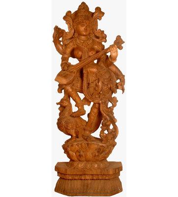Vina-Vadini, Mayura-Vahani, Kamalasana Saraswati
