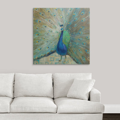 «Blue Peacock on Gold», impression de Danhui Nai