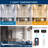 6 - Light Glam Dimmable Linear Chandelier-253822327