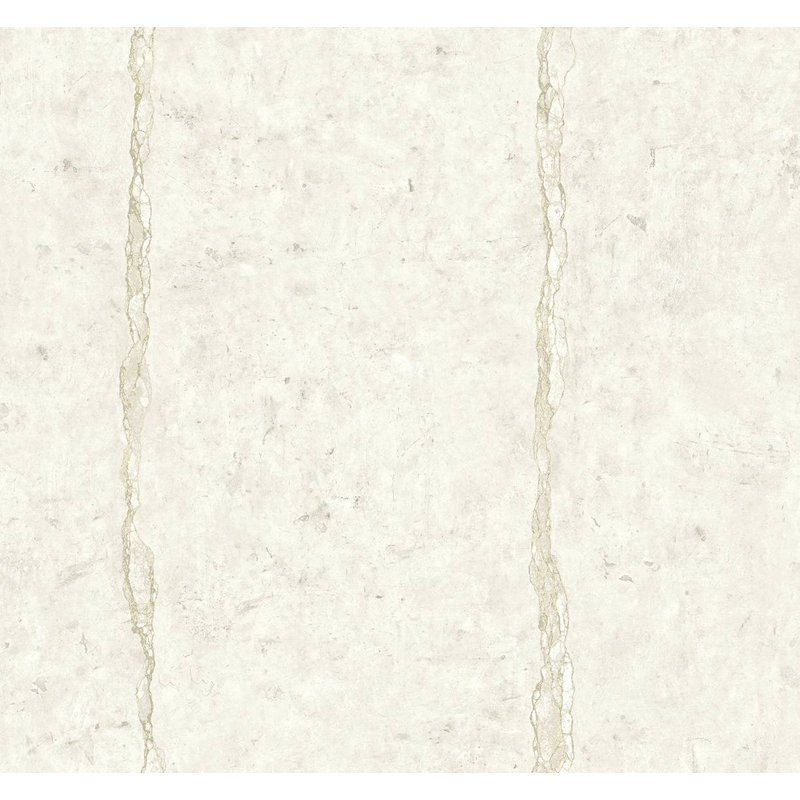 Papier peint Ivy Bronx Designs Alabaster Bittell, Albâtre métallique
