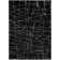 Abstract Area Rug in Black/Ivory