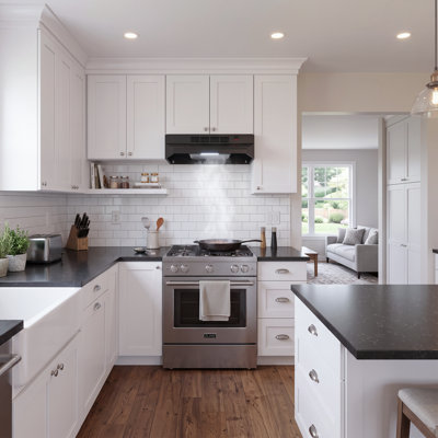 30" Wall Mount Range Hood with LED Light,100CFM, Ultra-Quiet,