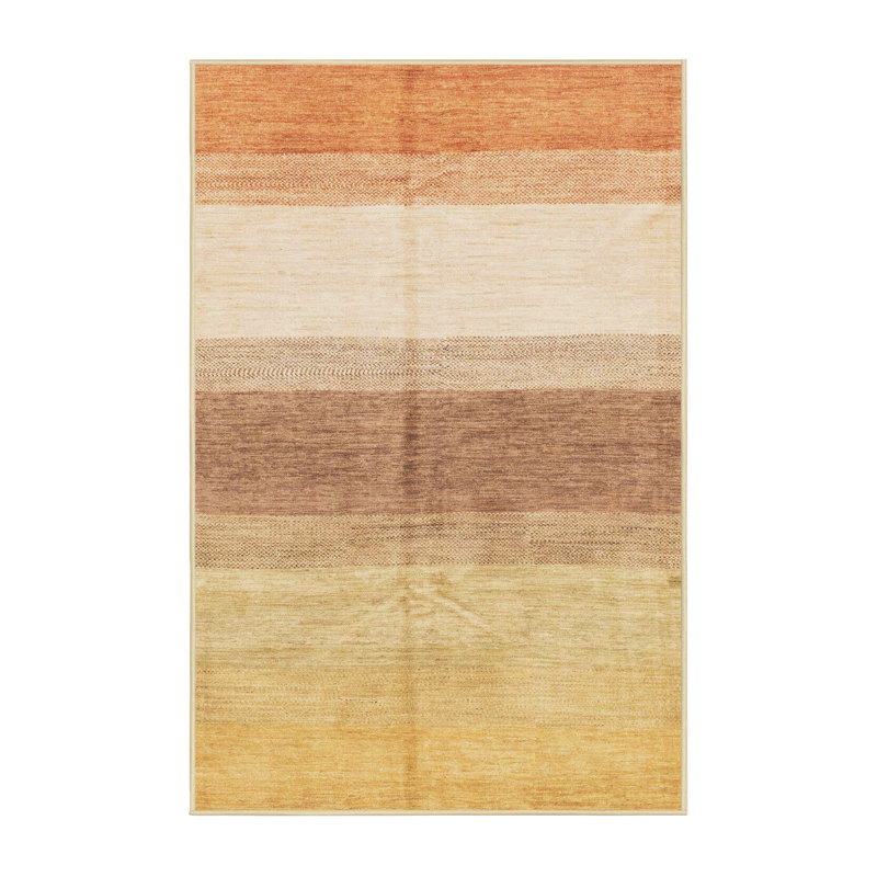 Abstract Indoor Rug, Rectangle 2' x 4'