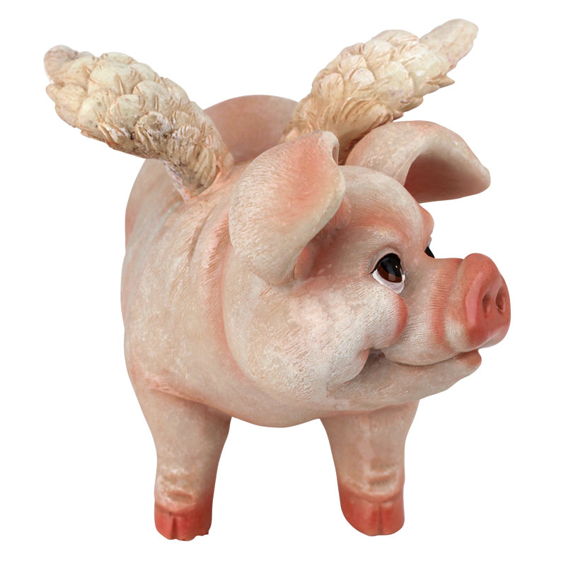 Figurine debout Hog Heaven Flying Pigs