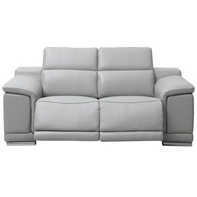 Canapé inclinable en cuir
