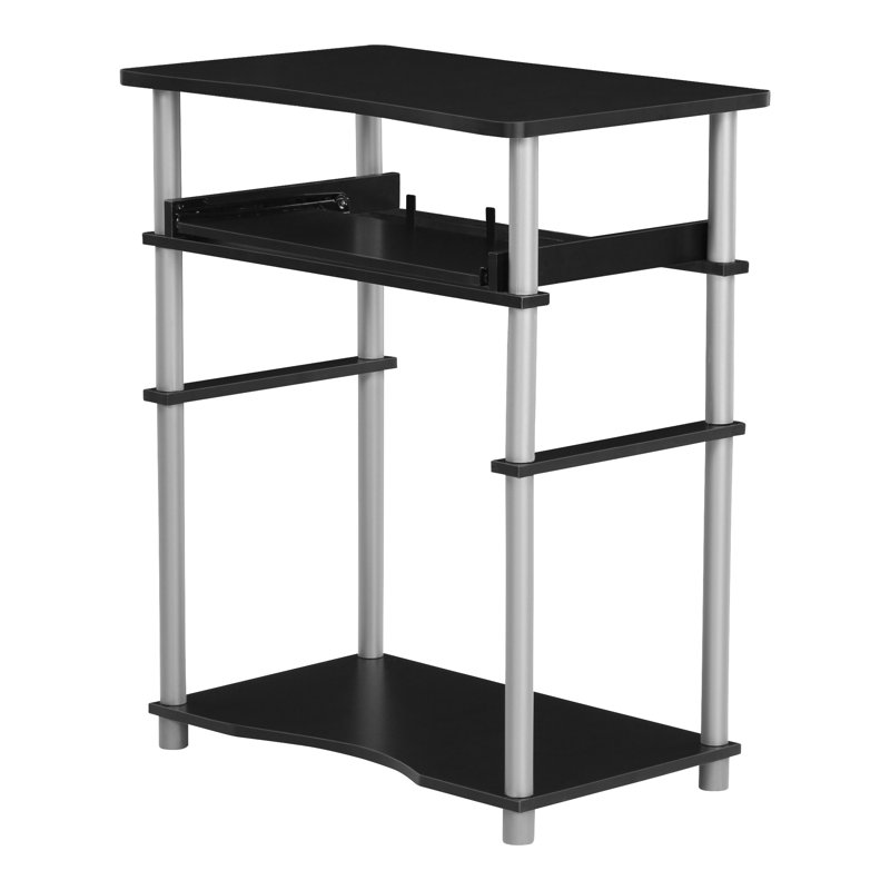 Computer Desk for Laptop Notebook, Espresso/Black