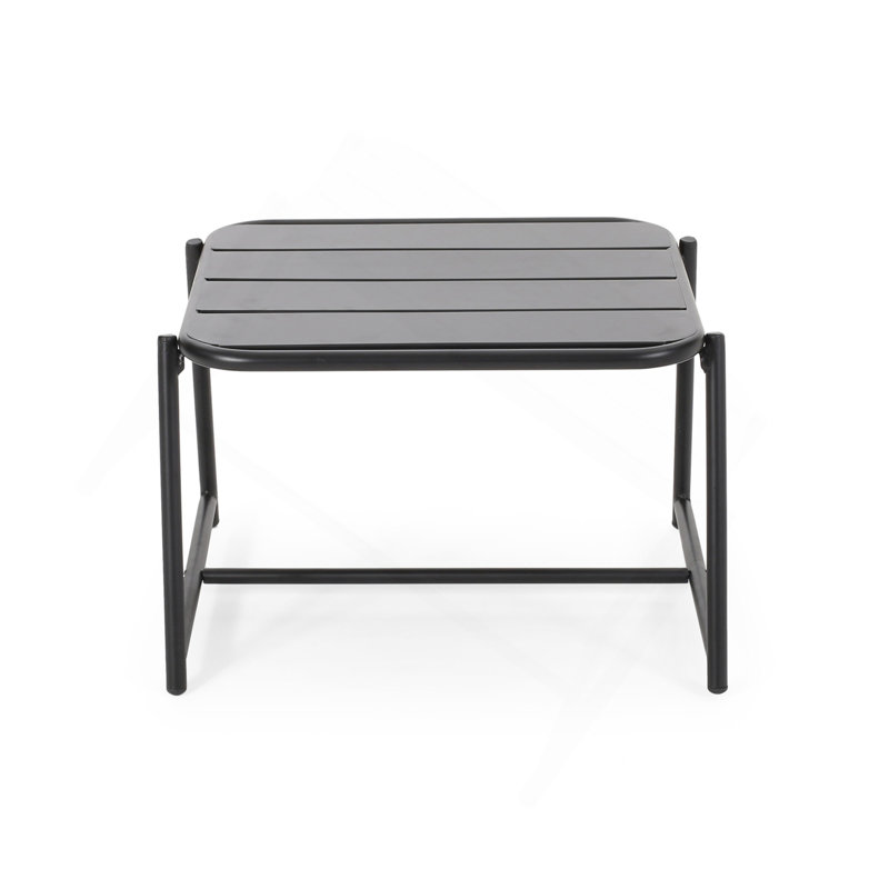 Table d'appoint CONRAD, Noir mat