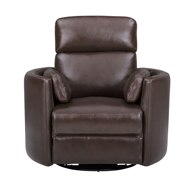 Fauteuil inclinable et oscillant manuel Bre, Brun
