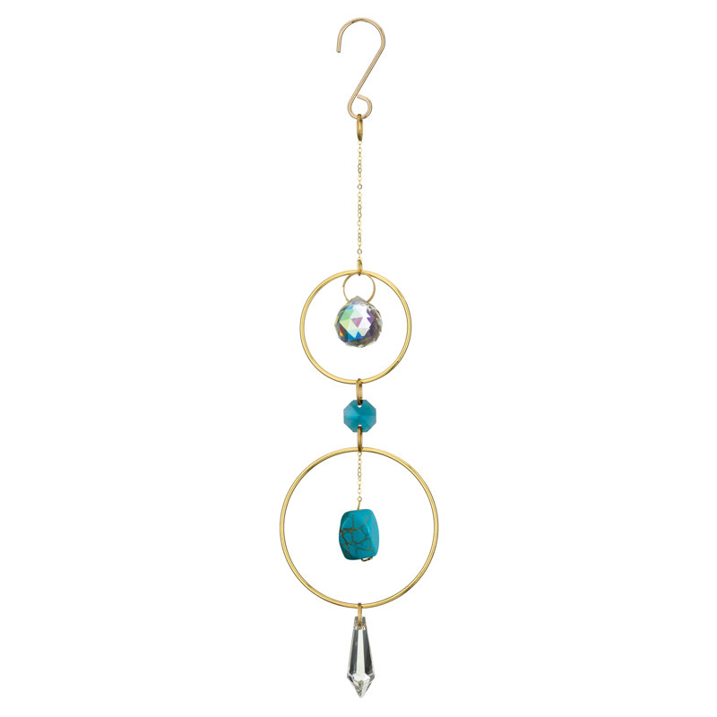 Ornement de guérison - turquoise, Turquoise