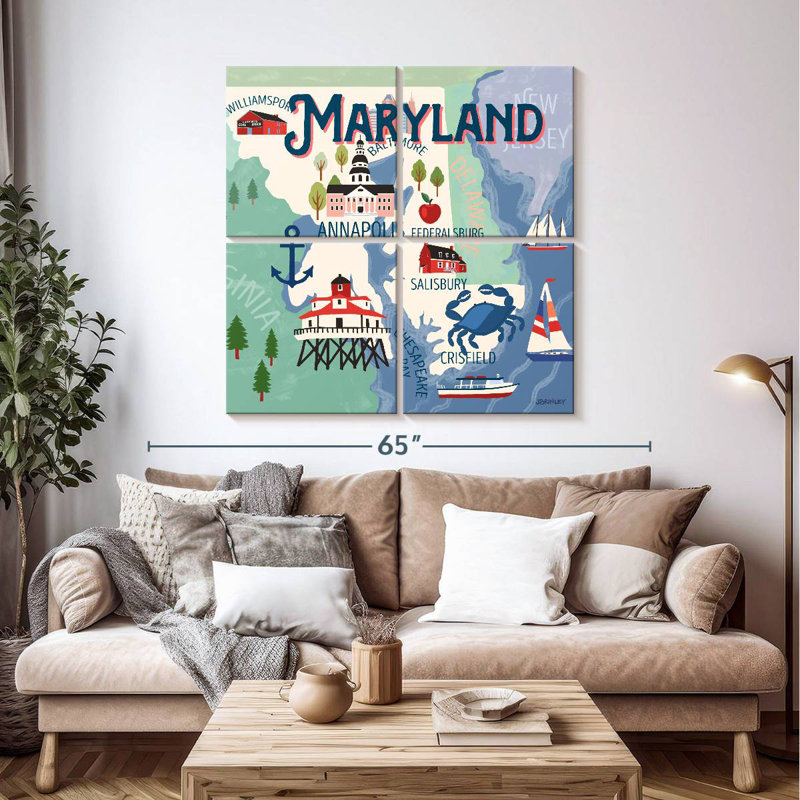 Cartes Aliaz State - Attraits du Maryland
