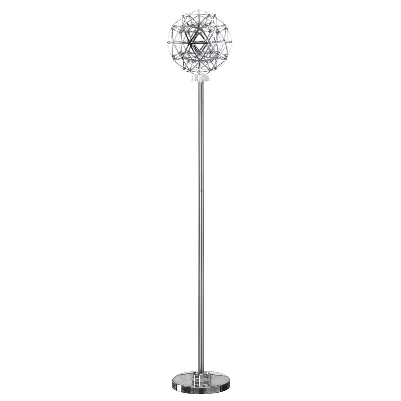 Maymona Silver Floor Lamp