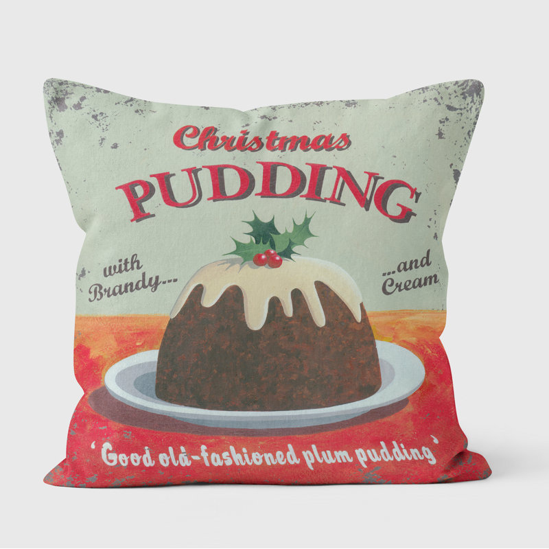 Christmas Pudding - Martin Wiscombe Cushions