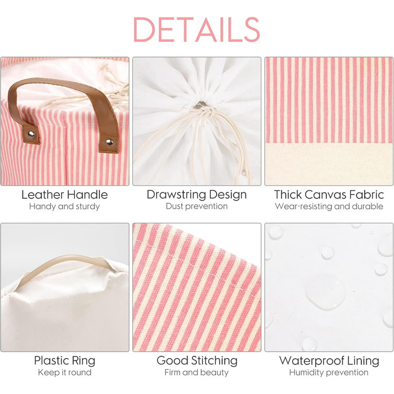 Canvas Laundry Room Organiser