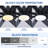 84 In Super Large Black Ceiling Fan With Remote Control 8 Blades