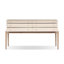 Ford Console Table-Beige Painted Linen
