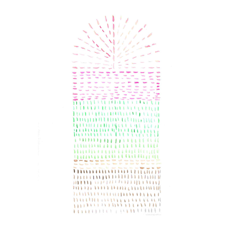 " Throw Ladder " by Kamdon Kreations, 18" H x 12" W, No, Wrapped Canvas
