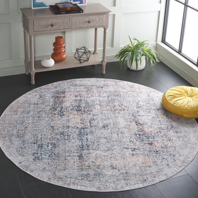 Persaud Area Rug In Navy / Beige