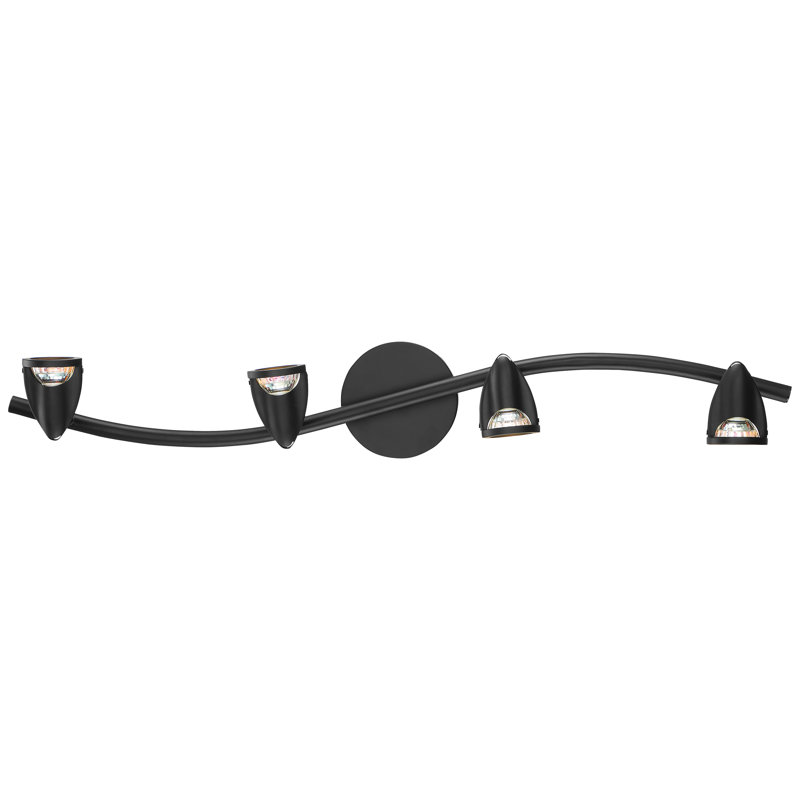 33'' 4 -Light Fixed Track Track Kit with Dimmable