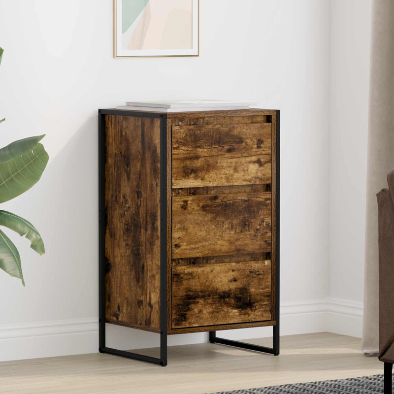 42cm Sideboard, Smoke Oak