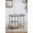 32.3x15.7x26.8" Shelf With Wheel