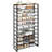 12-tier Shoe Rack, 29.5" L Shoe Storage Organizer, Large Capacity Shoe Shelf For Front Door Entrance, Entryway, Closet, Holds 36-48 Pairs Of Shoes, Closet