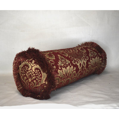 Fringed Chenille Reversible Throw Pillow