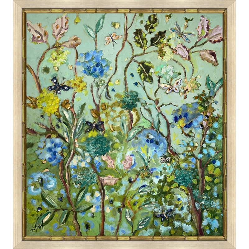 Insectes et vignes, art encadré