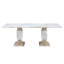 Table de salle à manger beige-734877827-734877828