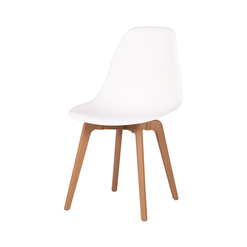Chaise d'appoint Hostetter, Blanc