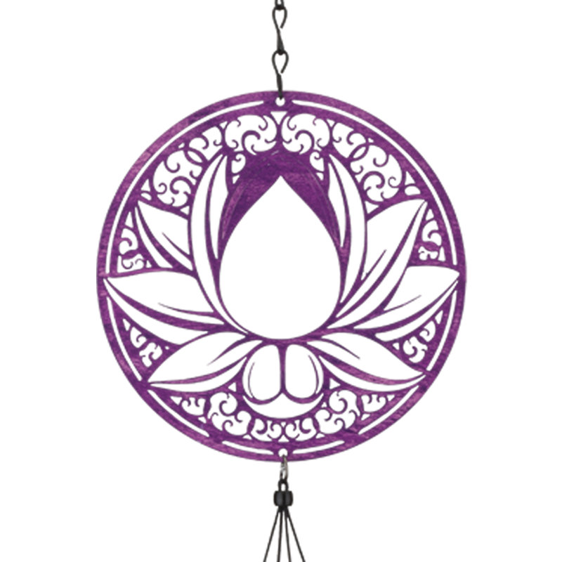 Carillon treillis 30 po - Lotus