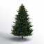 Traditional Christmas Tree with Lights, Prelit with Metal Stand-1314301584