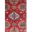 Tapis rouge / rouille / ivoire One-of-a-Kind 4 pi x 6 pi New Age